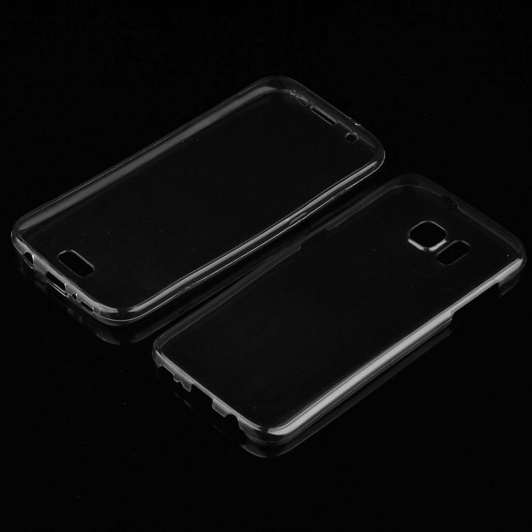 For Galaxy S7 / G930 0.75mm Double-sided Ultra-thin Transparent TPU Protective Case