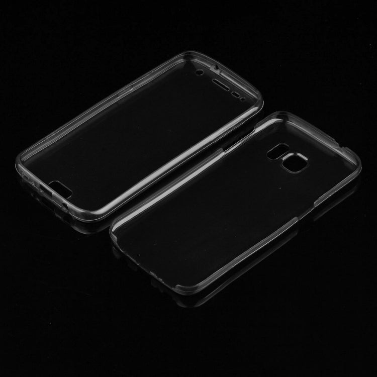 For Galaxy S7 / G930 0.75mm Double-sided Ultra-thin Transparent TPU Protective Case