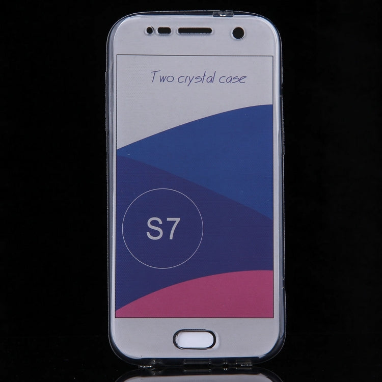 For Galaxy S7 / G930 0.75mm Double-sided Ultra-thin Transparent TPU Protective Case