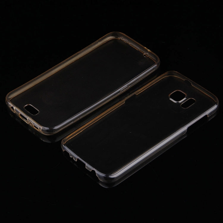 For Galaxy S7 / G930 0.75mm Double-sided Ultra-thin Transparent TPU Protective Case
