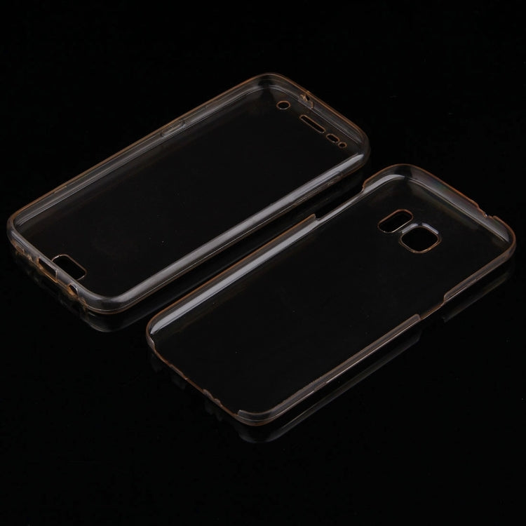 For Galaxy S7 / G930 0.75mm Double-sided Ultra-thin Transparent TPU Protective Case