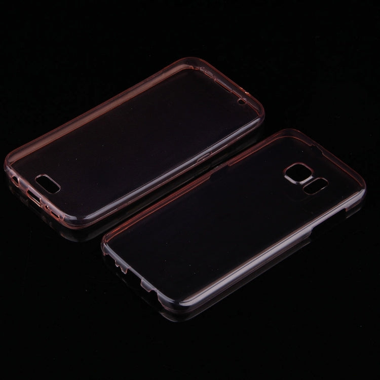 For Galaxy S7 / G930 0.75mm Double-sided Ultra-thin Transparent TPU Protective Case