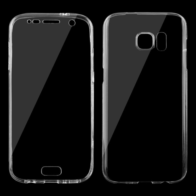 For Galaxy S7 / G930 0.75mm Double-sided Ultra-thin Transparent TPU Protective Case