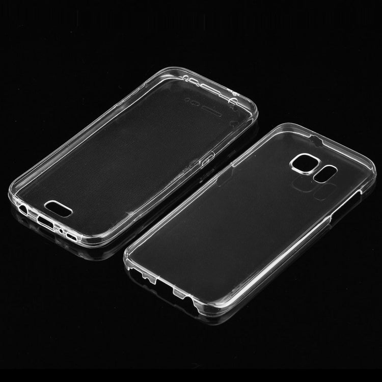 For Galaxy S7 / G930 0.75mm Double-sided Ultra-thin Transparent TPU Protective Case