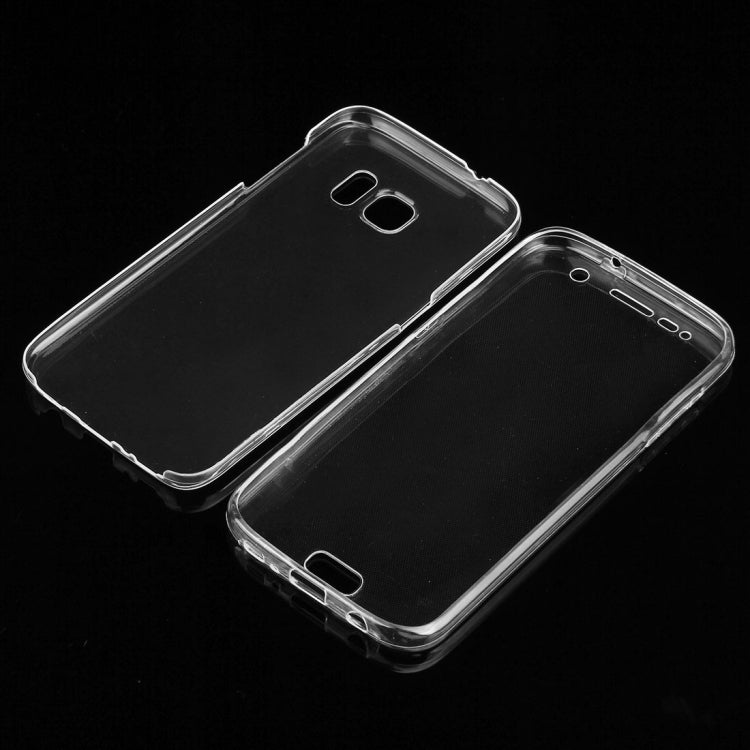 For Galaxy S7 / G930 0.75mm Double-sided Ultra-thin Transparent TPU Protective Case