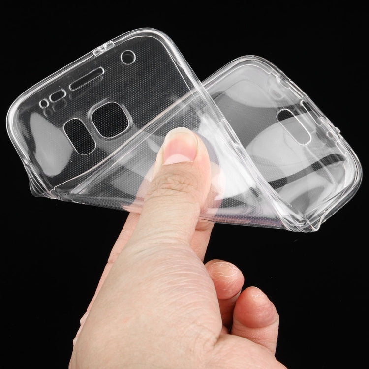 For Galaxy S7 / G930 0.75mm Double-sided Ultra-thin Transparent TPU Protective Case