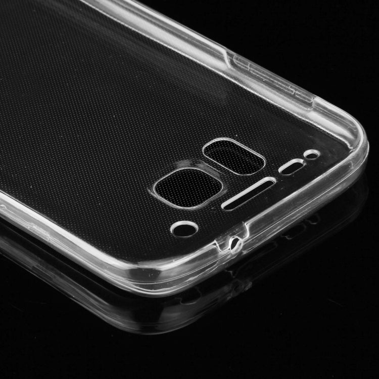 For Galaxy S7 / G930 0.75mm Double-sided Ultra-thin Transparent TPU Protective Case