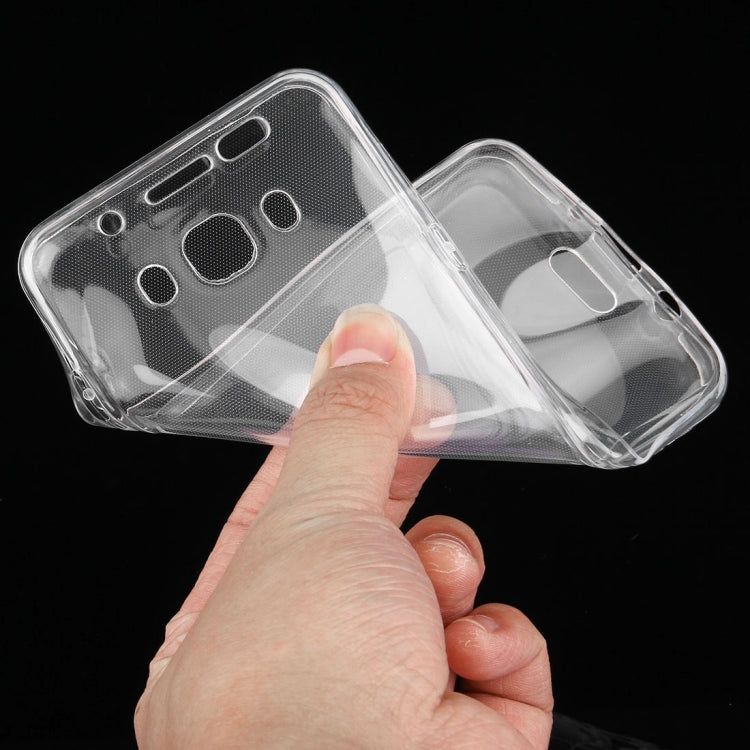 For Galaxy J5 (2016) / J510 0.75mm Double-sided Ultra-thin Transparent TPU Protective Case(Transparent)