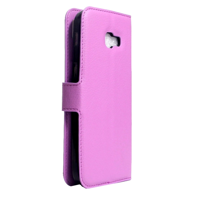 For Galaxy A3(2017) / A320 Litchi Texture Horizontal Flip Leather Case with Magnetic Buckle & Holder & Card Slots & Wallet