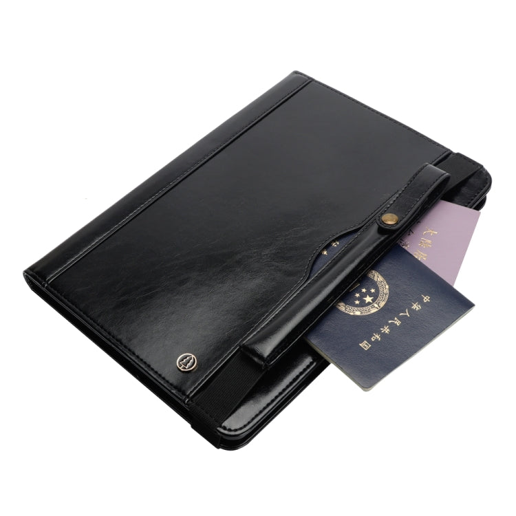 Horizontal Flip Leather Case for Galaxy Tab S4 T830 10.5 inch, with Double Card Slots & Pen Slots & Holder & Wallet & Photo Frame