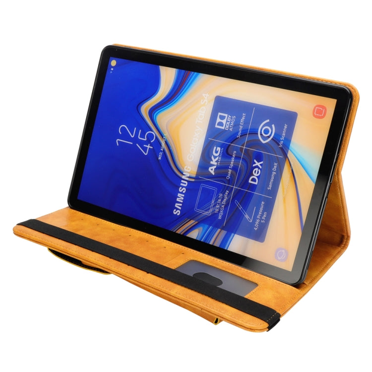 Horizontal Flip Leather Case for Galaxy Tab S4 T830 10.5 inch, with Double Card Slots & Pen Slots & Holder & Wallet & Photo Frame