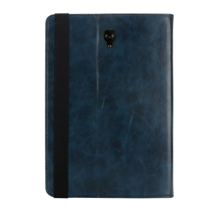 Horizontal Flip Leather Case for Galaxy Tab A T590 10.5 inch, with Double Card Slots & Pen Slots & Holder & Wallet & Photo Frame