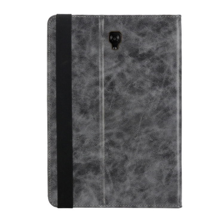Horizontal Flip Leather Case for Galaxy Tab A T590 10.5 inch, with Double Card Slots & Pen Slots & Holder & Wallet & Photo Frame