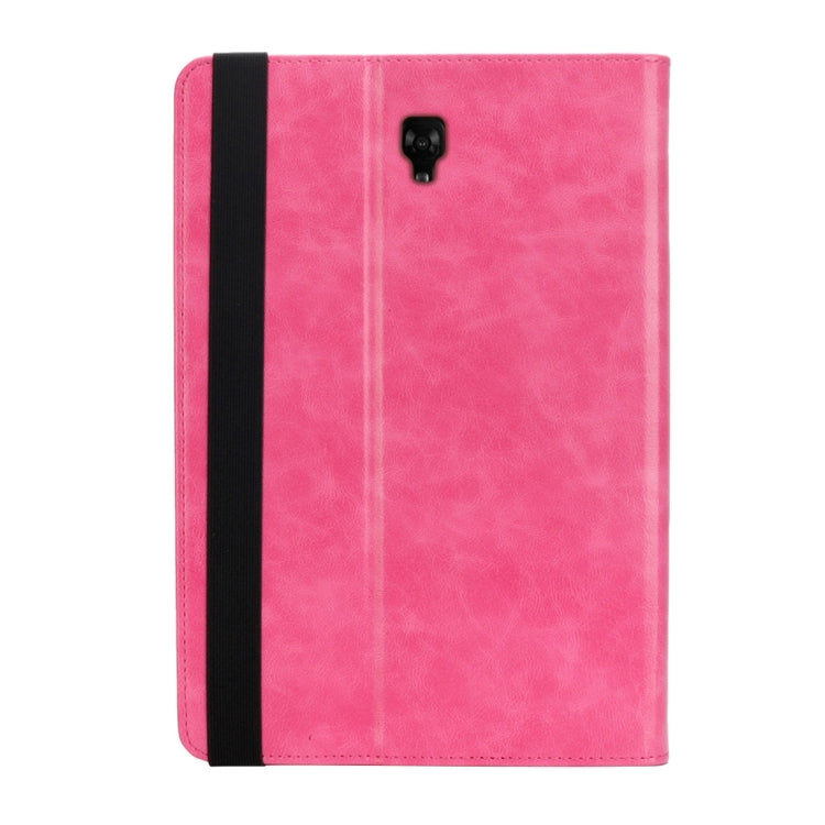 Horizontal Flip Leather Case for Galaxy Tab A T590 10.5 inch, with Double Card Slots & Pen Slots & Holder & Wallet & Photo Frame