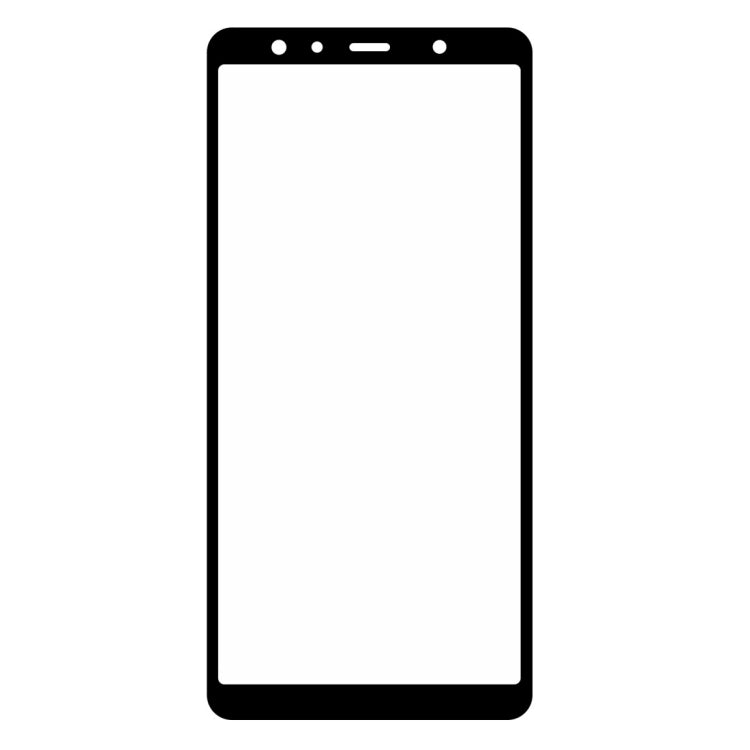 ENKAY Hat-prince Full Glue 0.26mm 9H 2.5D Tempered Glass Film for Galaxy A7 2018 (Black)