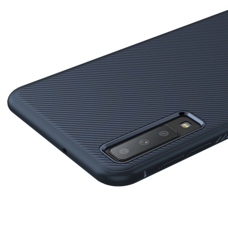 lenuo Leshen Series Stripe Texture TPU Case for  Galaxy A7 (2018)