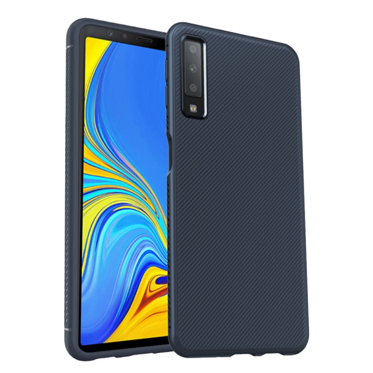 lenuo Leshen Series Stripe Texture TPU Case for  Galaxy A7 (2018)
