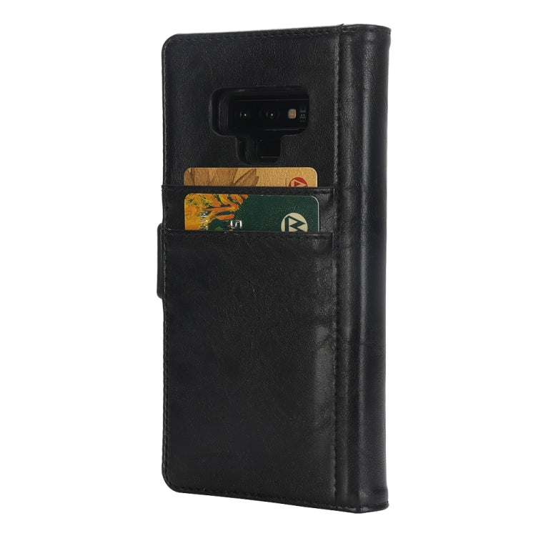 Horizontal Flip Leather Case for Galaxy Note9, with Card Slots & Arc Holder & Wallet & Photo Frame