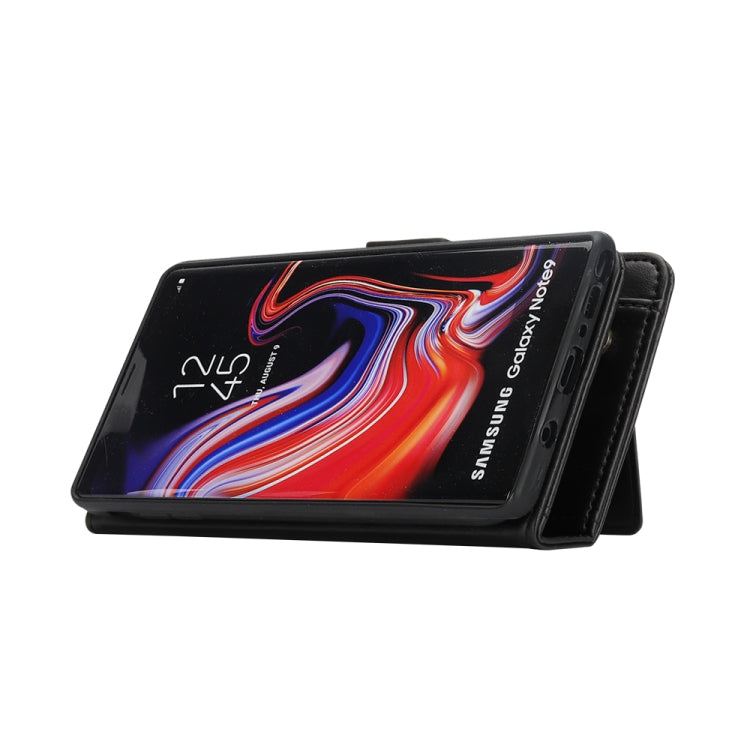 Horizontal Flip Leather Case for Galaxy Note9, with Card Slots & Arc Holder & Wallet & Photo Frame
