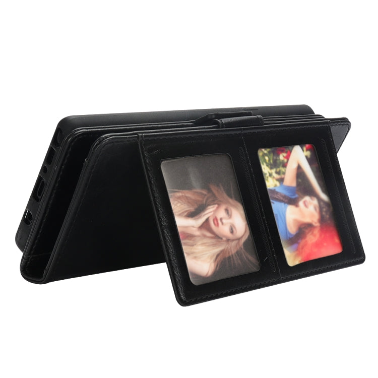Horizontal Flip Leather Case for Galaxy Note9, with Card Slots & Arc Holder & Wallet & Photo Frame