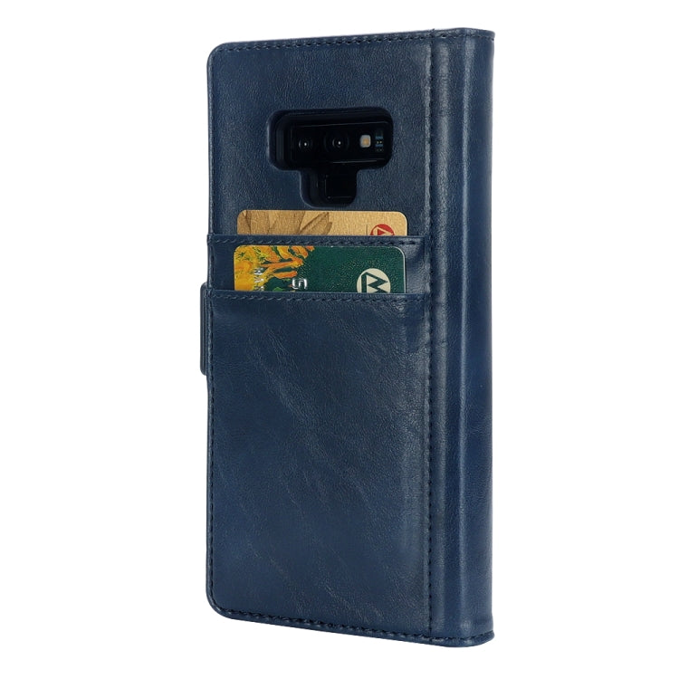 Horizontal Flip Leather Case for Galaxy Note9, with Card Slots & Arc Holder & Wallet & Photo Frame