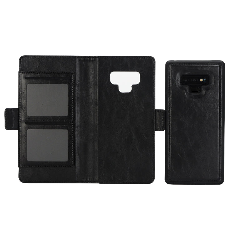 Horizontal Flip Leather Case for Galaxy Note9, with Card Slots & Arc Holder & Wallet & Photo Frame