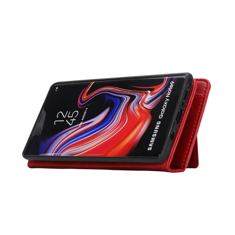 Horizontal Flip Leather Case for Galaxy Note9, with Card Slots & Arc Holder & Wallet & Photo Frame