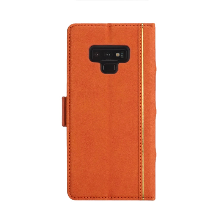 Bible Style Business Horizontal Flip Leather Case for Galaxy Note9, with Card Slots & Photo Frame & Holder & Wallet