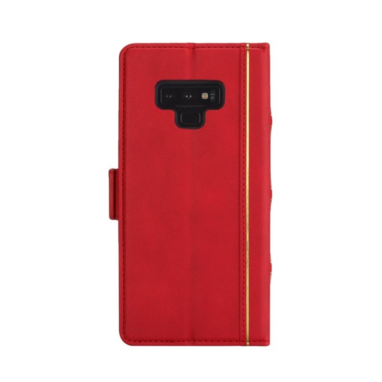 Bible Style Business Horizontal Flip Leather Case for Galaxy Note9, with Card Slots & Photo Frame & Holder & Wallet