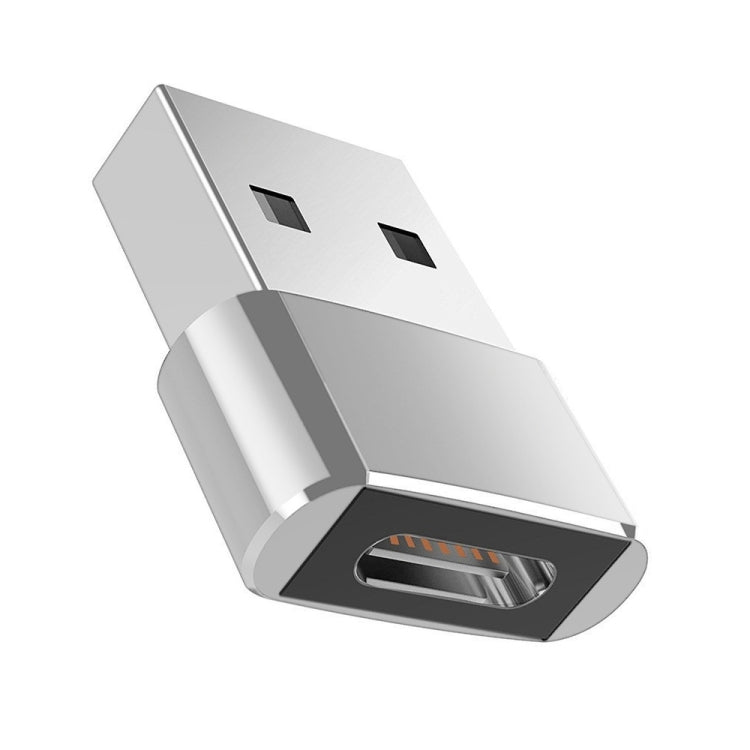 2 PCS USB-C / Type-C Female to USB 2.0 Male Adapter, Support Charging & Transmission