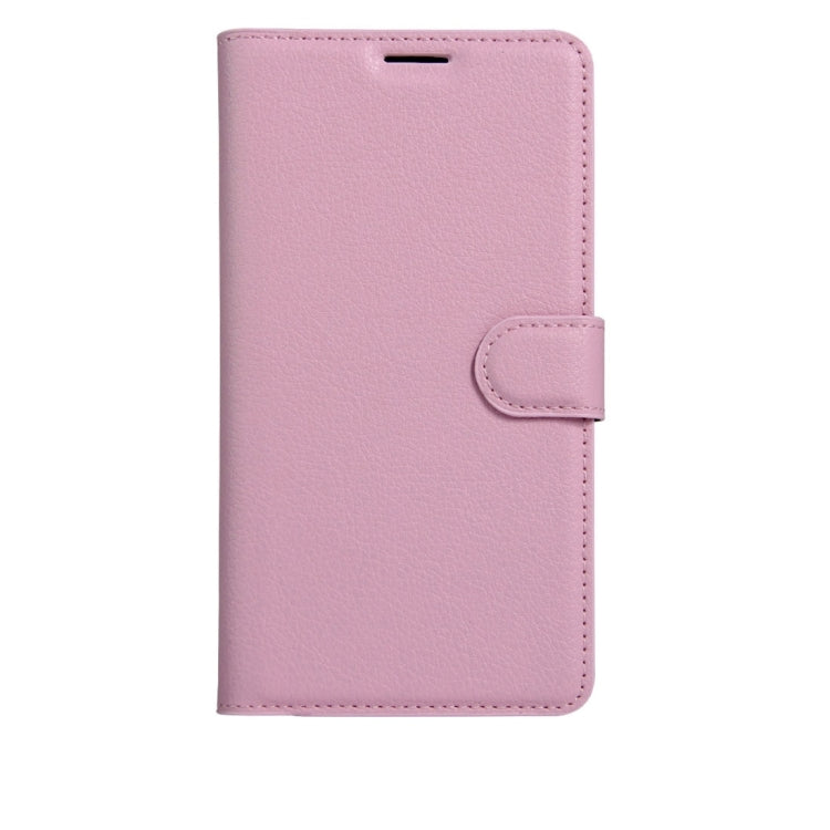 For Galaxy J5 Prime Litchi Texture Horizontal Flip PU Leather Case with Holder & Card Slots & Wallet