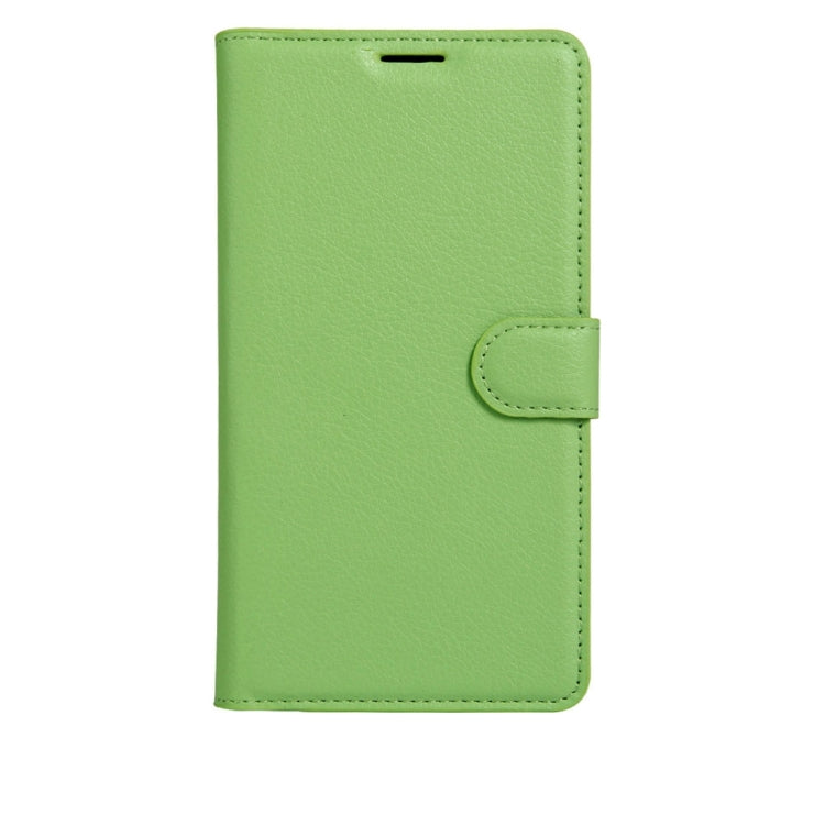 For Galaxy J5 Prime Litchi Texture Horizontal Flip PU Leather Case with Holder & Card Slots & Wallet