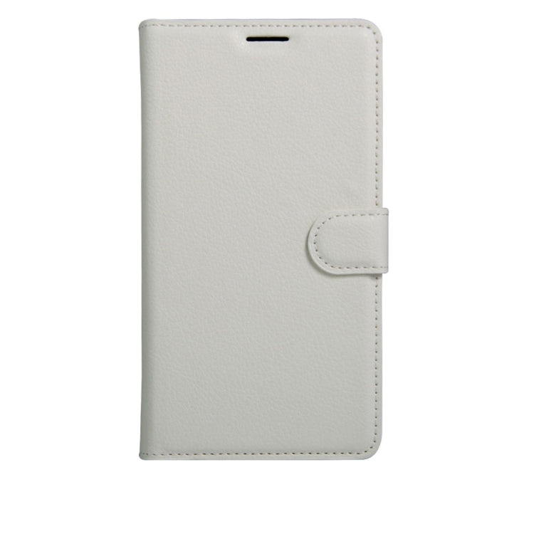 For Galaxy J5 Prime Litchi Texture Horizontal Flip PU Leather Case with Holder & Card Slots & Wallet