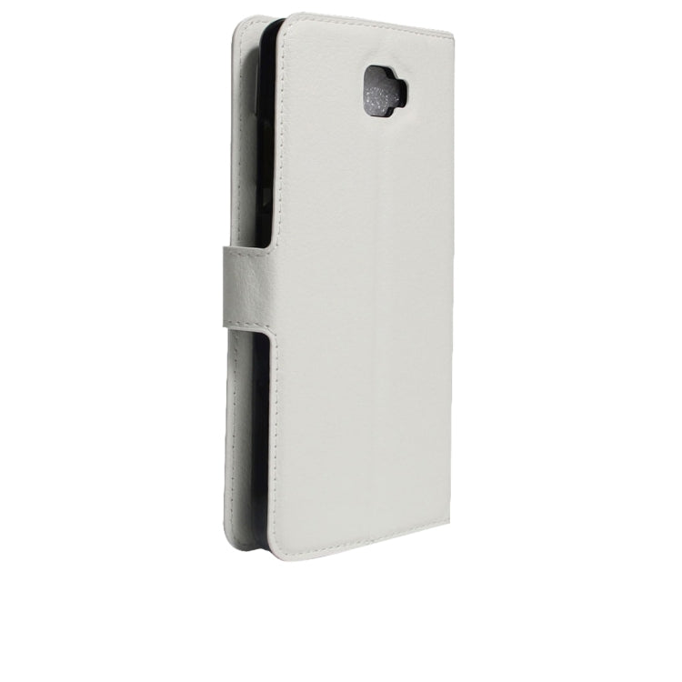 For Galaxy J5 Prime Litchi Texture Horizontal Flip PU Leather Case with Holder & Card Slots & Wallet
