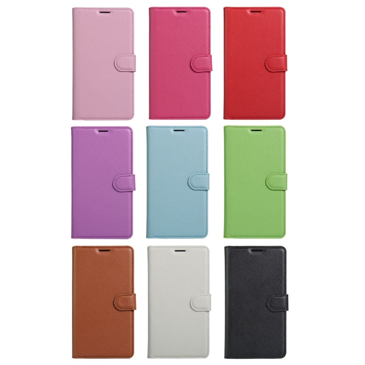 For Galaxy J5 Prime Litchi Texture Horizontal Flip PU Leather Case with Holder & Card Slots & Wallet