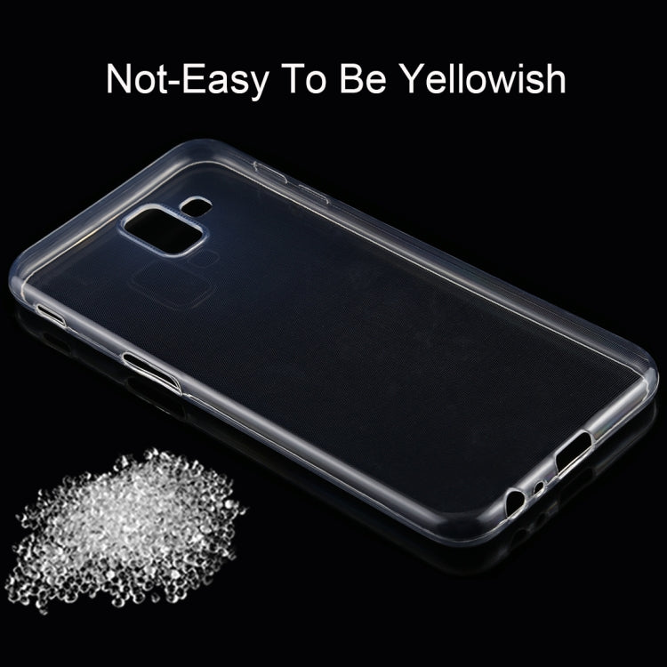 0.75mm Transparent TPU Case for Galaxy J6+