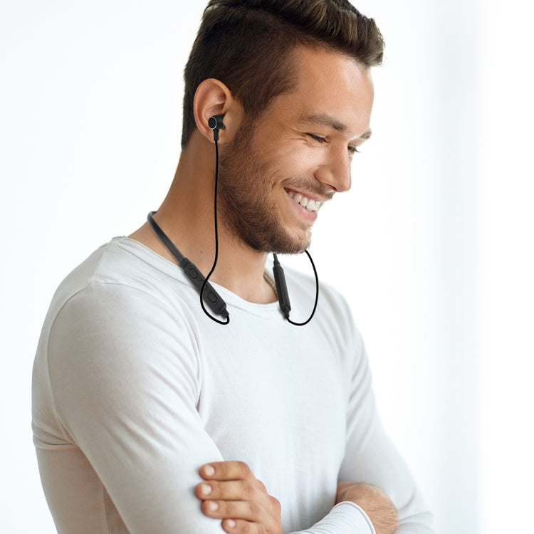 BTH-S8 Sports Style Magnetic Wireless Bluetooth In-Ear Headphones, For iPhone, Galaxy, Huawei, Xiaomi, LG, HTC and Other Smart Phones, Working Distance: 10m