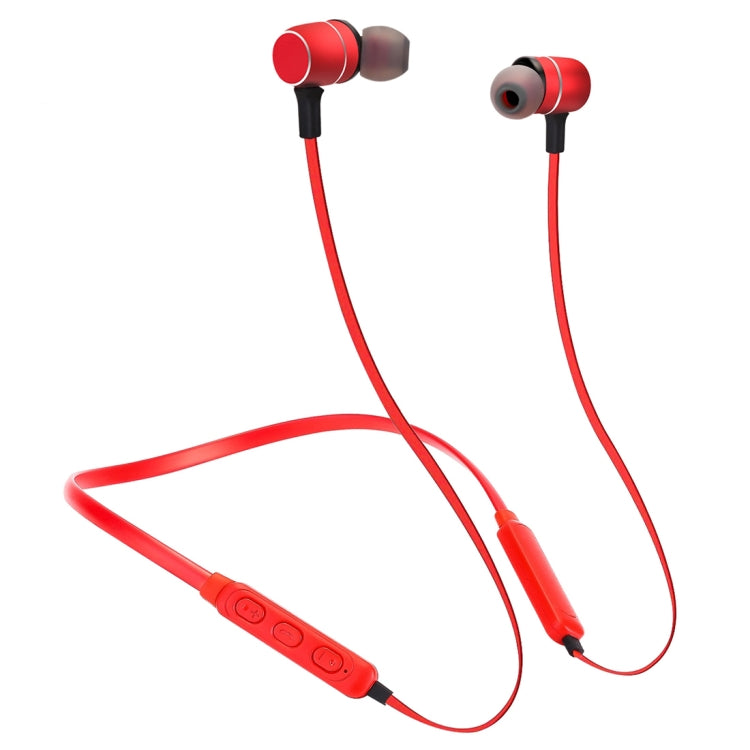 BTH-S8 Sports Style Magnetic Wireless Bluetooth In-Ear Headphones, For iPhone, Galaxy, Huawei, Xiaomi, LG, HTC and Other Smart Phones, Working Distance: 10m