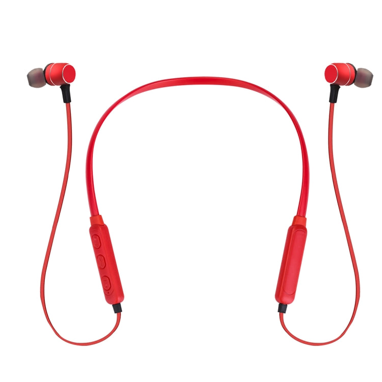 BTH-S8 Sports Style Magnetic Wireless Bluetooth In-Ear Headphones, For iPhone, Galaxy, Huawei, Xiaomi, LG, HTC and Other Smart Phones, Working Distance: 10m