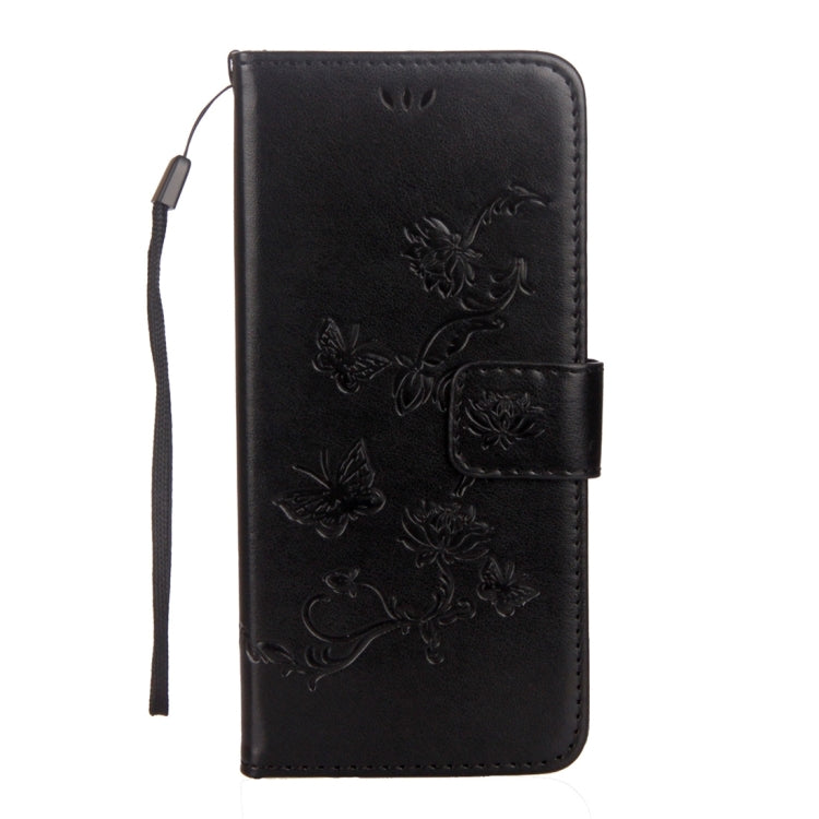 For Galaxy Note 8 Lotus Butterfly Pattern Horizontal Flip Leather Case with Holder & Card Slots & Wallet & Lanyard