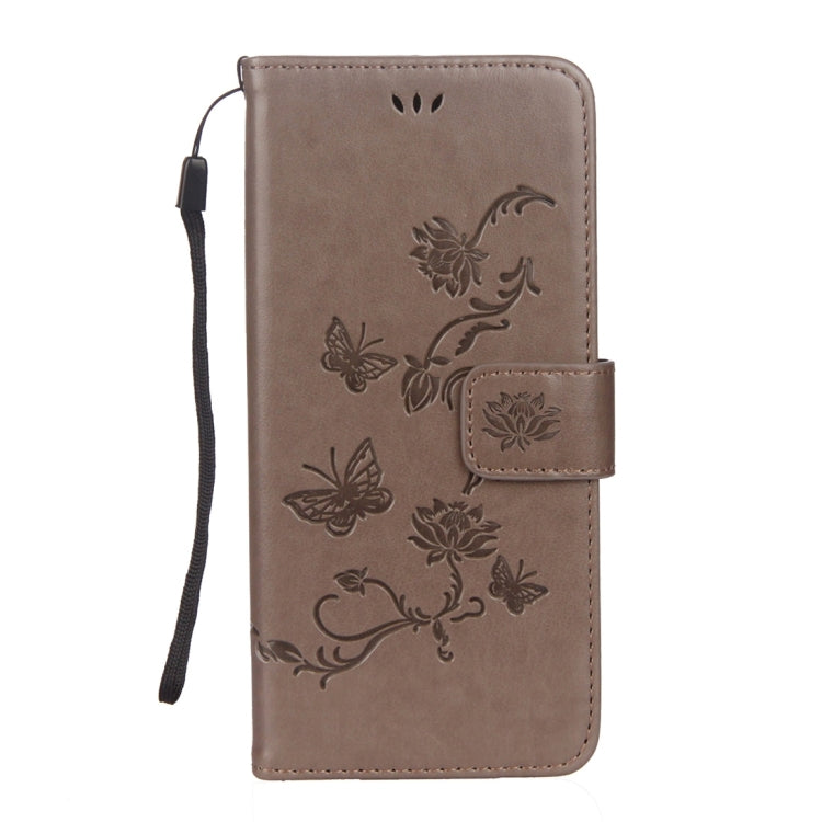 For Galaxy Note 8 Lotus Butterfly Pattern Horizontal Flip Leather Case with Holder & Card Slots & Wallet & Lanyard