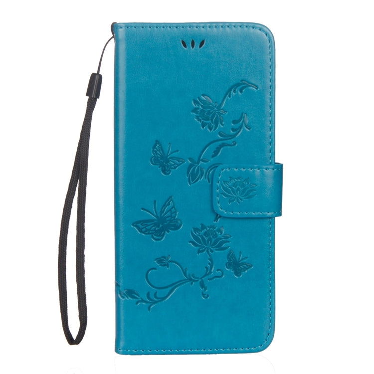 For Galaxy Note 8 Lotus Butterfly Pattern Horizontal Flip Leather Case with Holder & Card Slots & Wallet & Lanyard