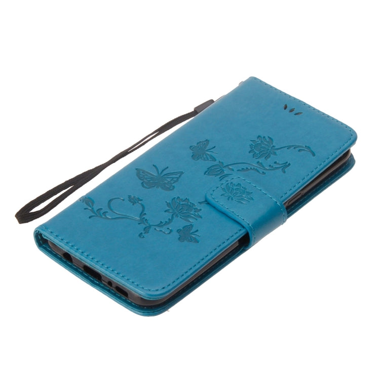 For Galaxy Note 8 Lotus Butterfly Pattern Horizontal Flip Leather Case with Holder & Card Slots & Wallet & Lanyard