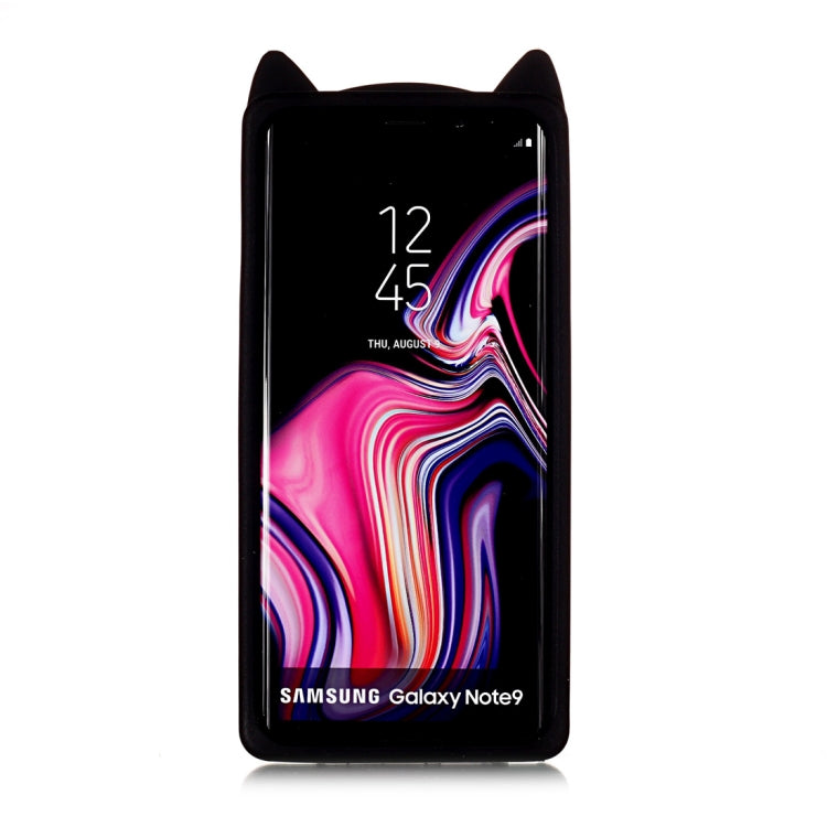 Cat Whiskers Pattern Silicone Protective Case for Samsung Galaxy Note9