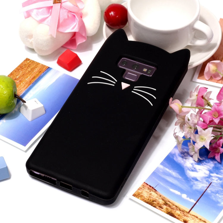 Cat Whiskers Pattern Silicone Protective Case for Samsung Galaxy Note9