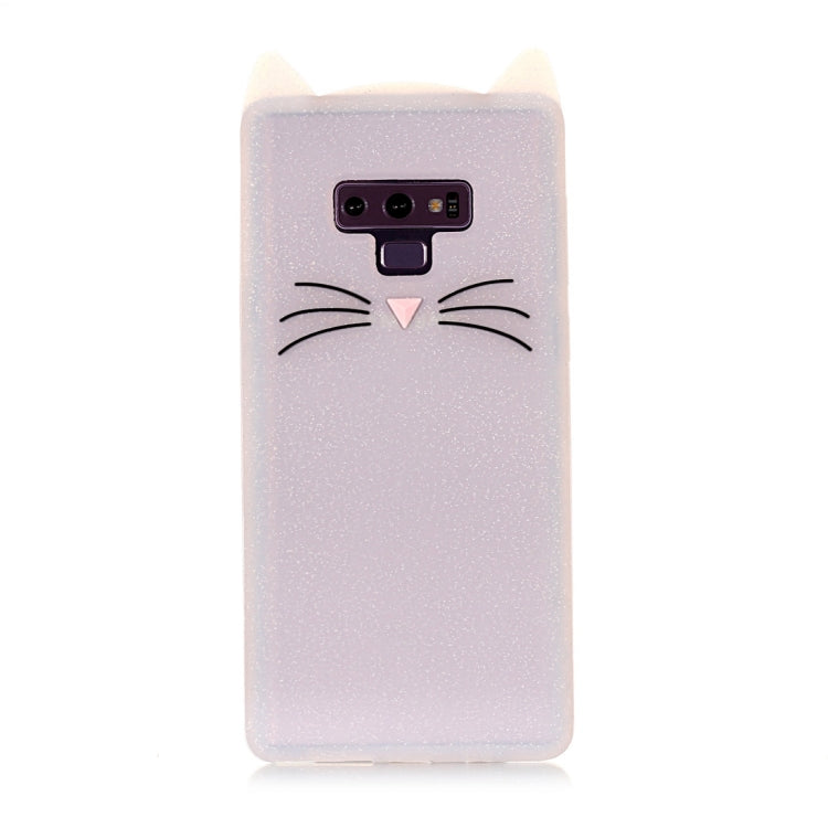 Cat Whiskers Pattern Silicone Protective Case for Samsung Galaxy Note9