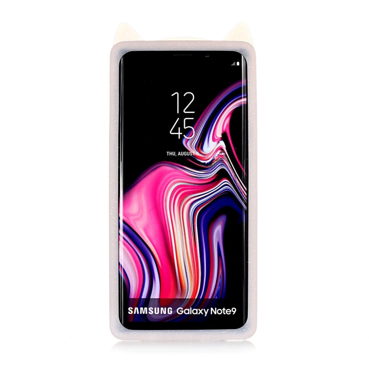 Cat Whiskers Pattern Silicone Protective Case for Samsung Galaxy Note9