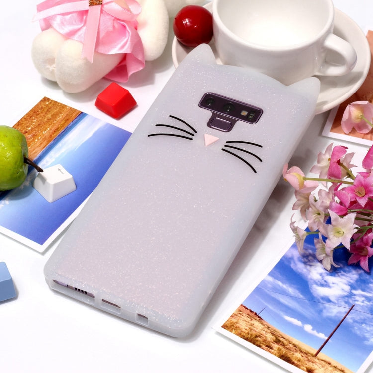 Cat Whiskers Pattern Silicone Protective Case for Samsung Galaxy Note9