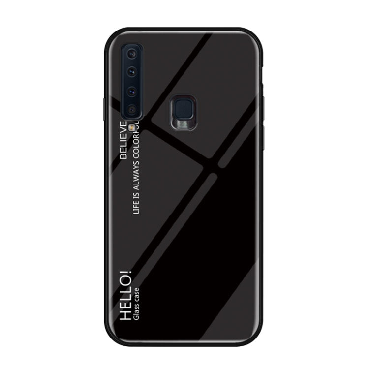 Gradient Color Glass Case for Galaxy A9 (2018) / A9s