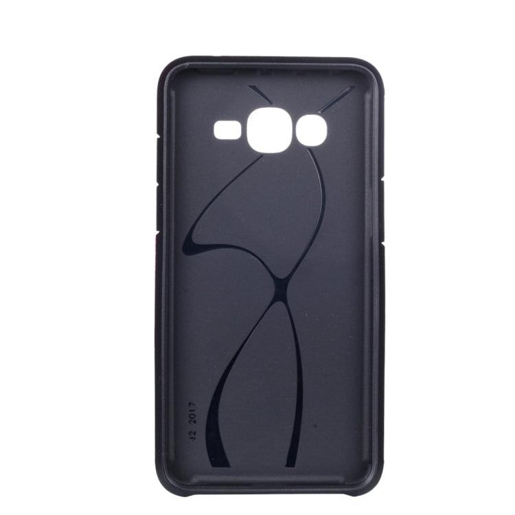 For Galaxy J2 Prime PC + TPU Rugged Armor Combination Protective Case